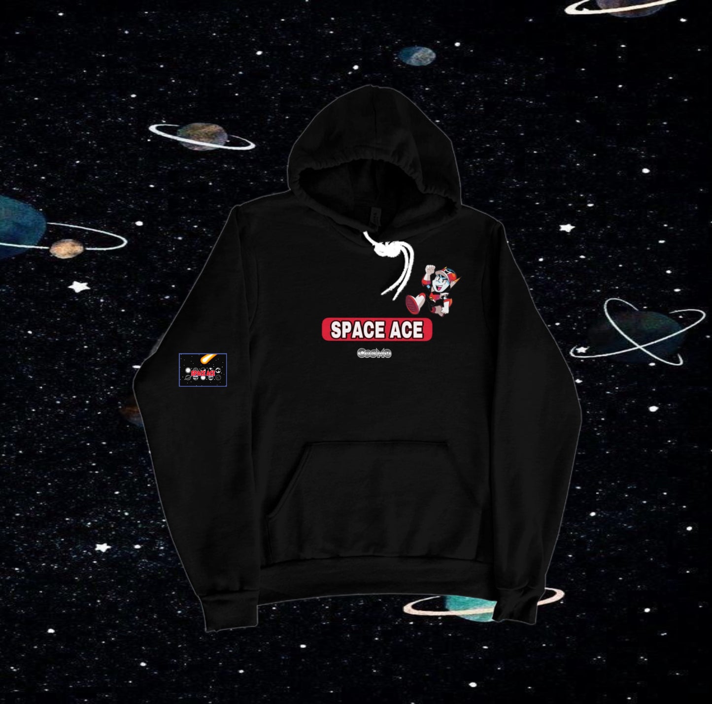 Pullover hoodie- space ace