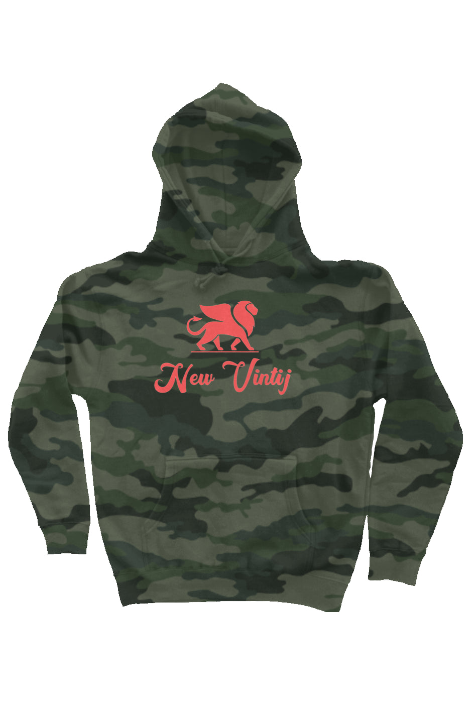Camo Hoodie- big print