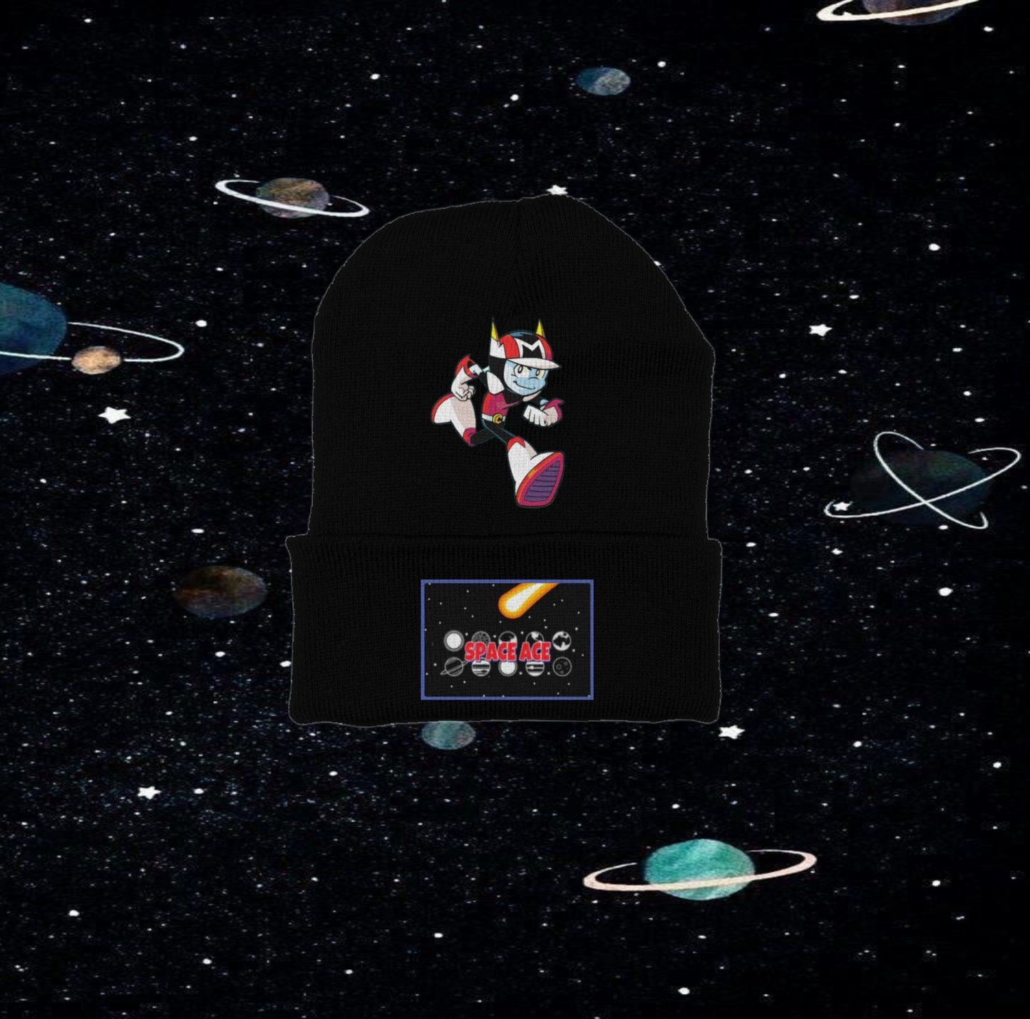 beanie- space ace