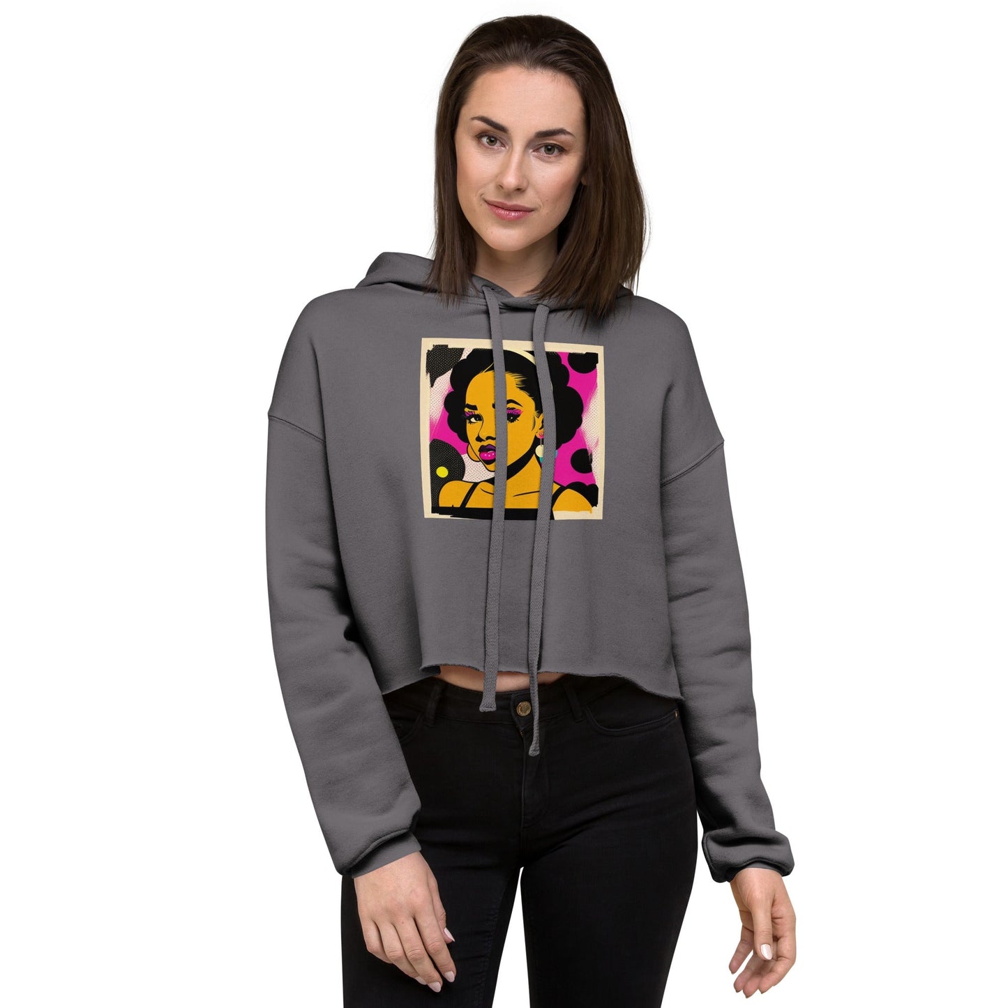 crop hoodie- k’onijo nefisi art