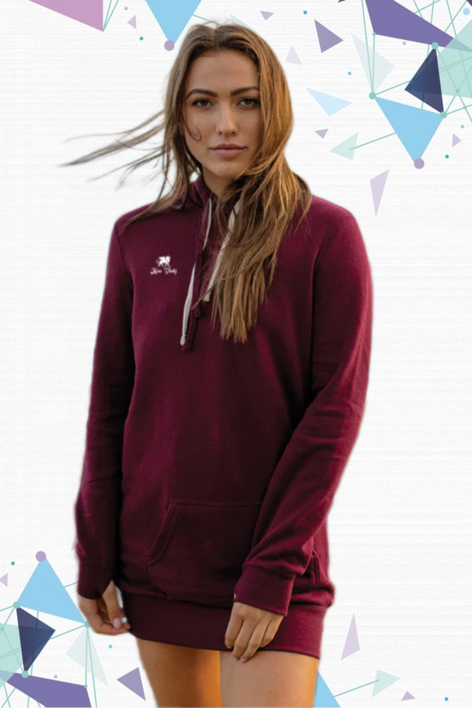 Hooded Dress- logo icon/83