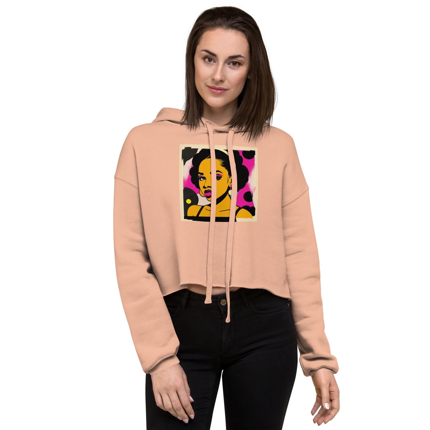 crop hoodie- k’onijo nefisi art