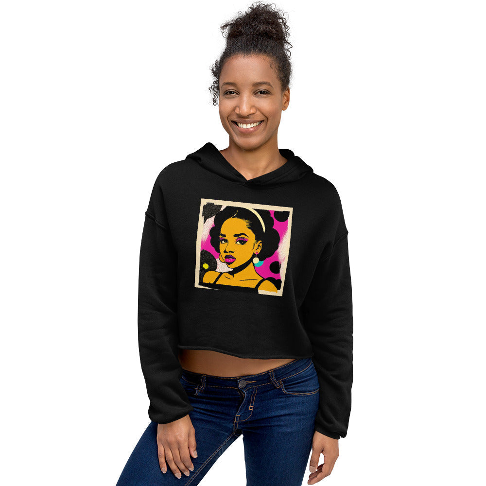 crop hoodie- k’onijo nefisi art