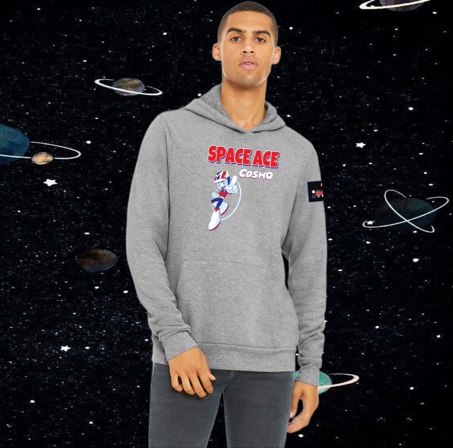 Pullover hoodie- space ace