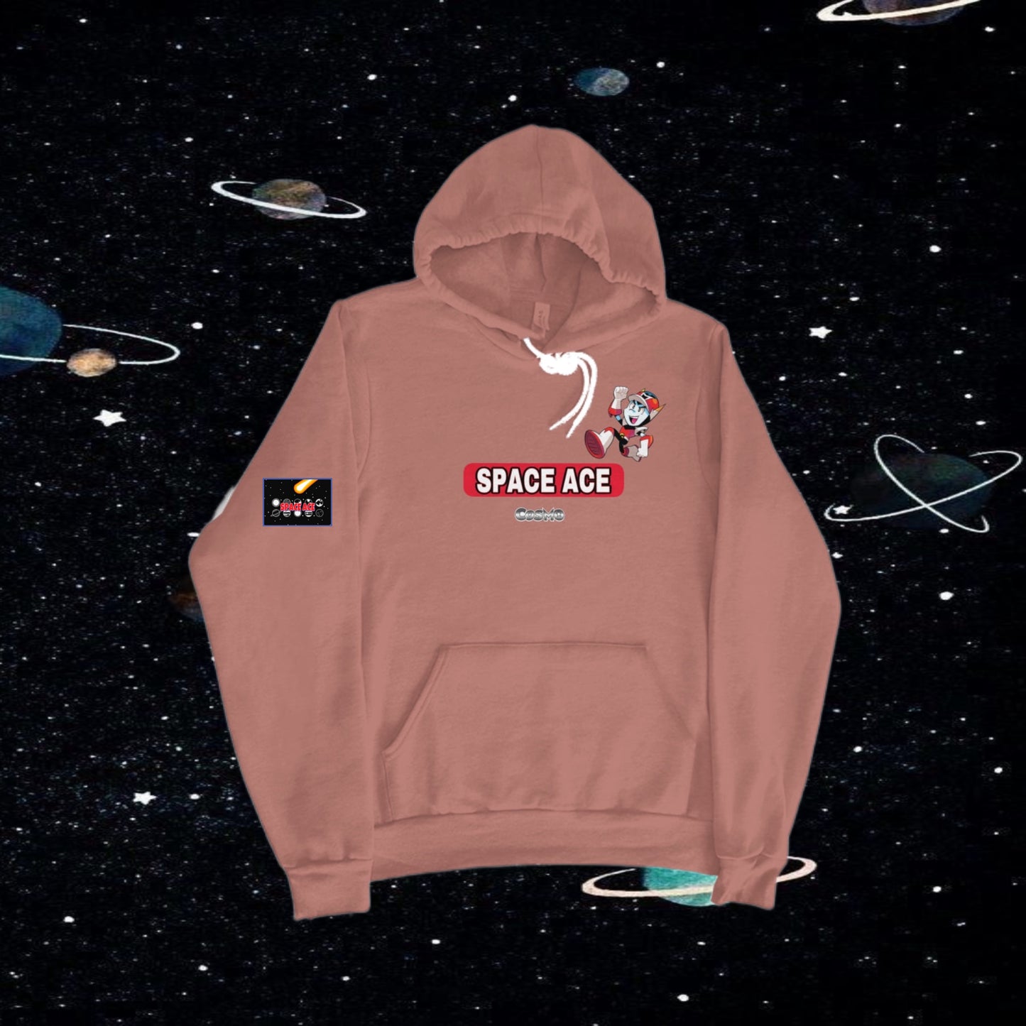 Pullover hoodie- space ace