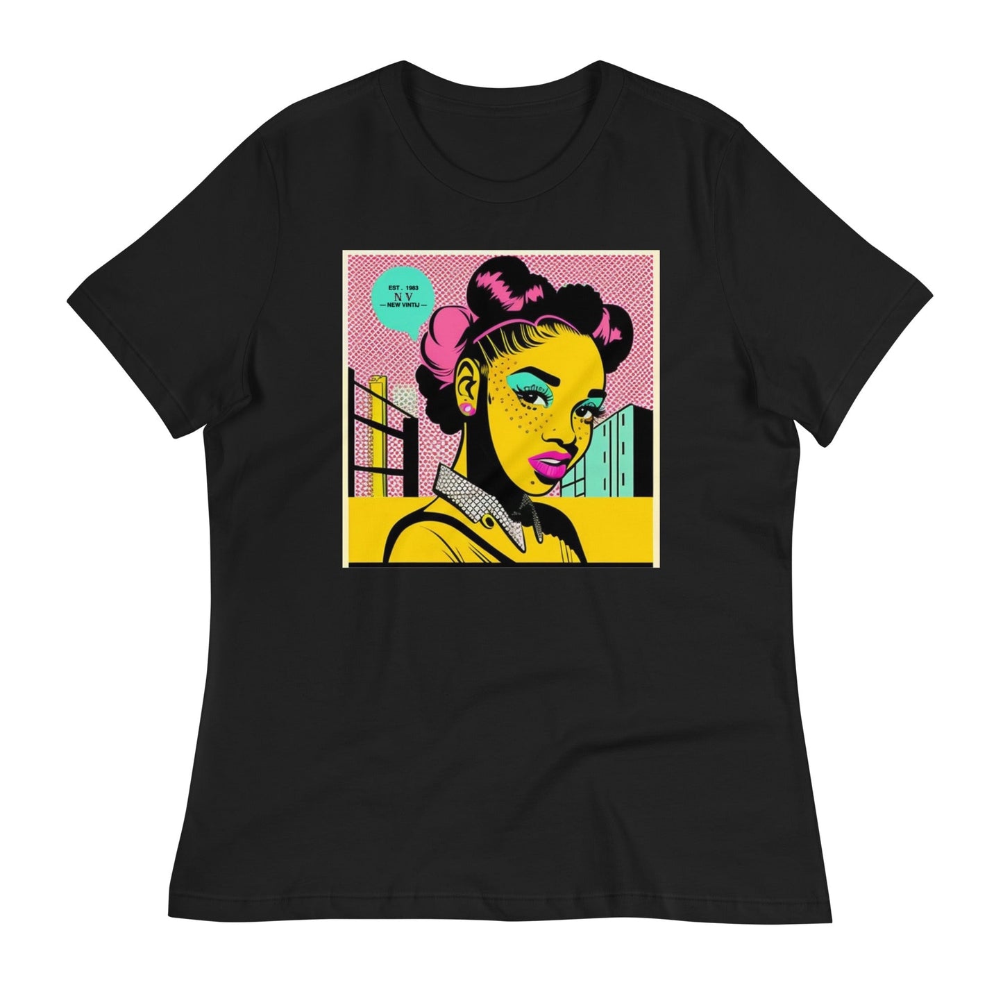Relaxed Jersey Tee- k’onijo nefisi art