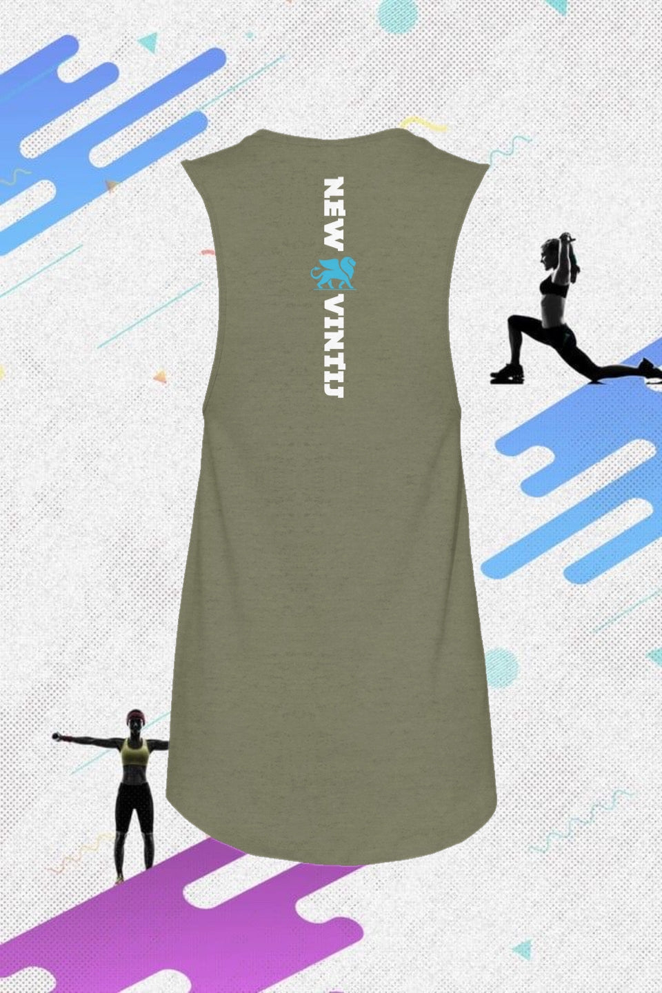 Womens Muscle Tank- proactive
