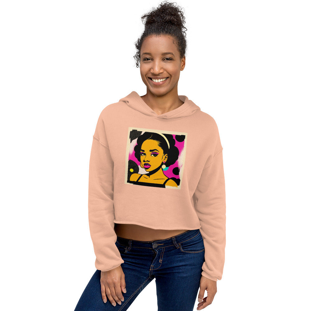 crop hoodie- k’onijo nefisi art