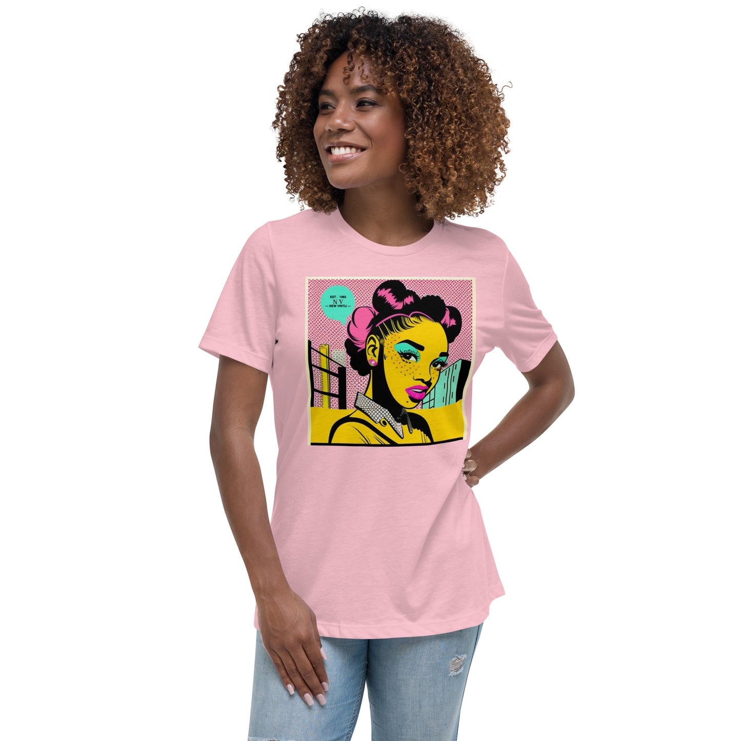 Relaxed Jersey Tee- k’onijo nefisi art