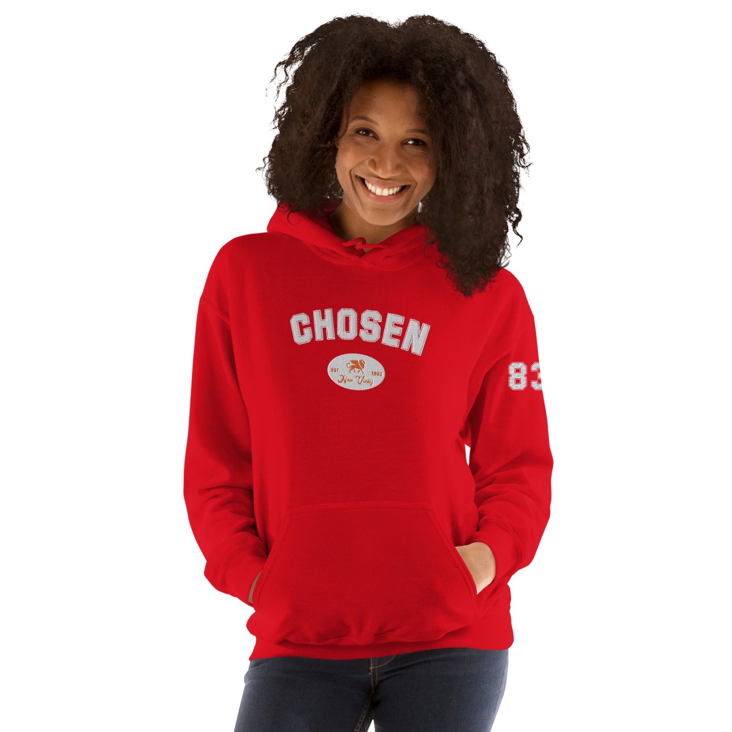 pullover hoodie- chosen
