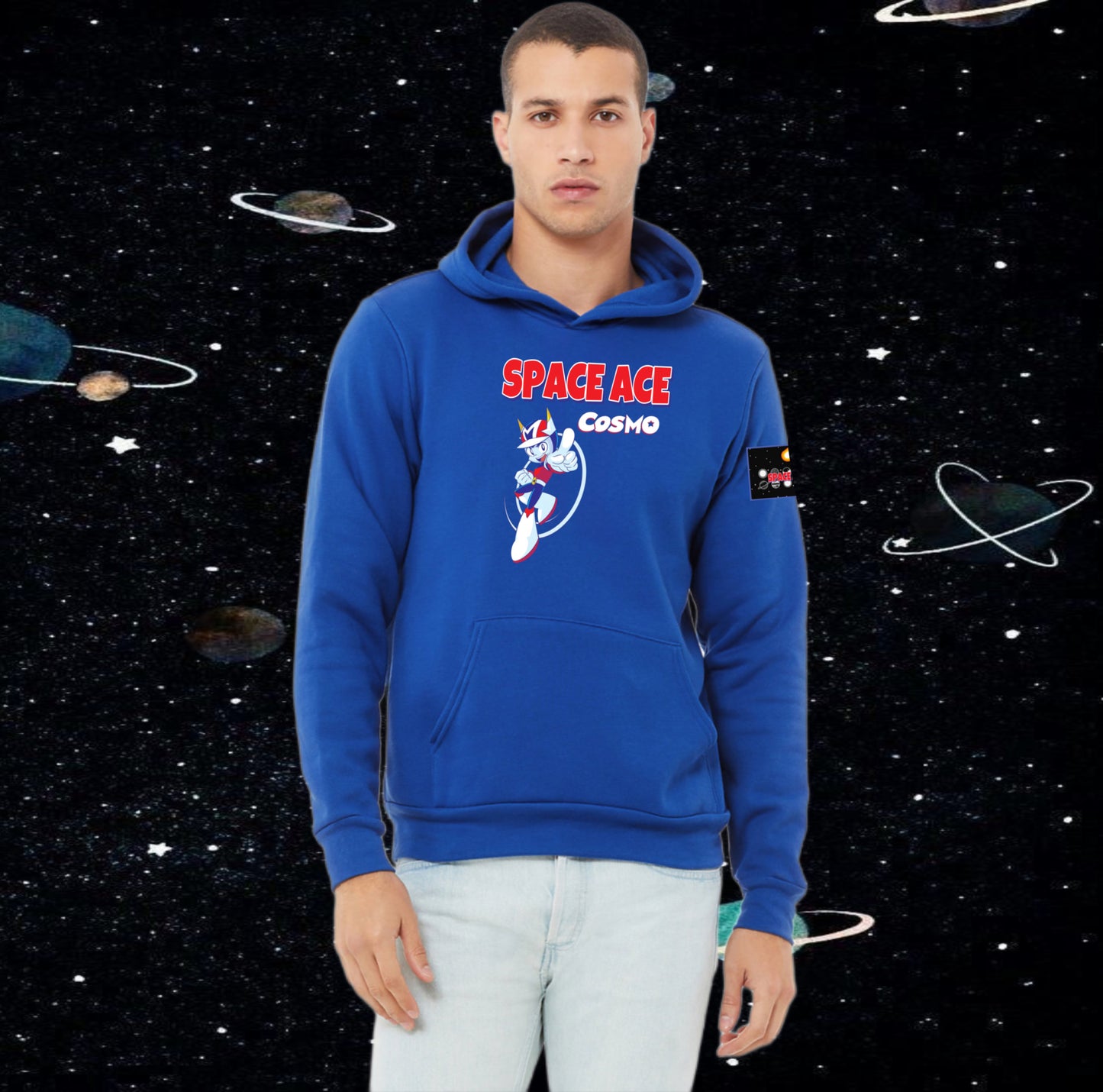 Pullover hoodie- space ace