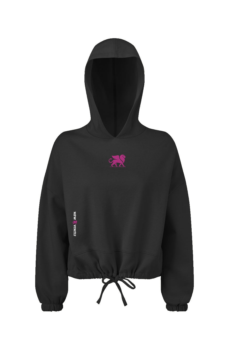Women’s Cropped Hoodie- logo icon(s)