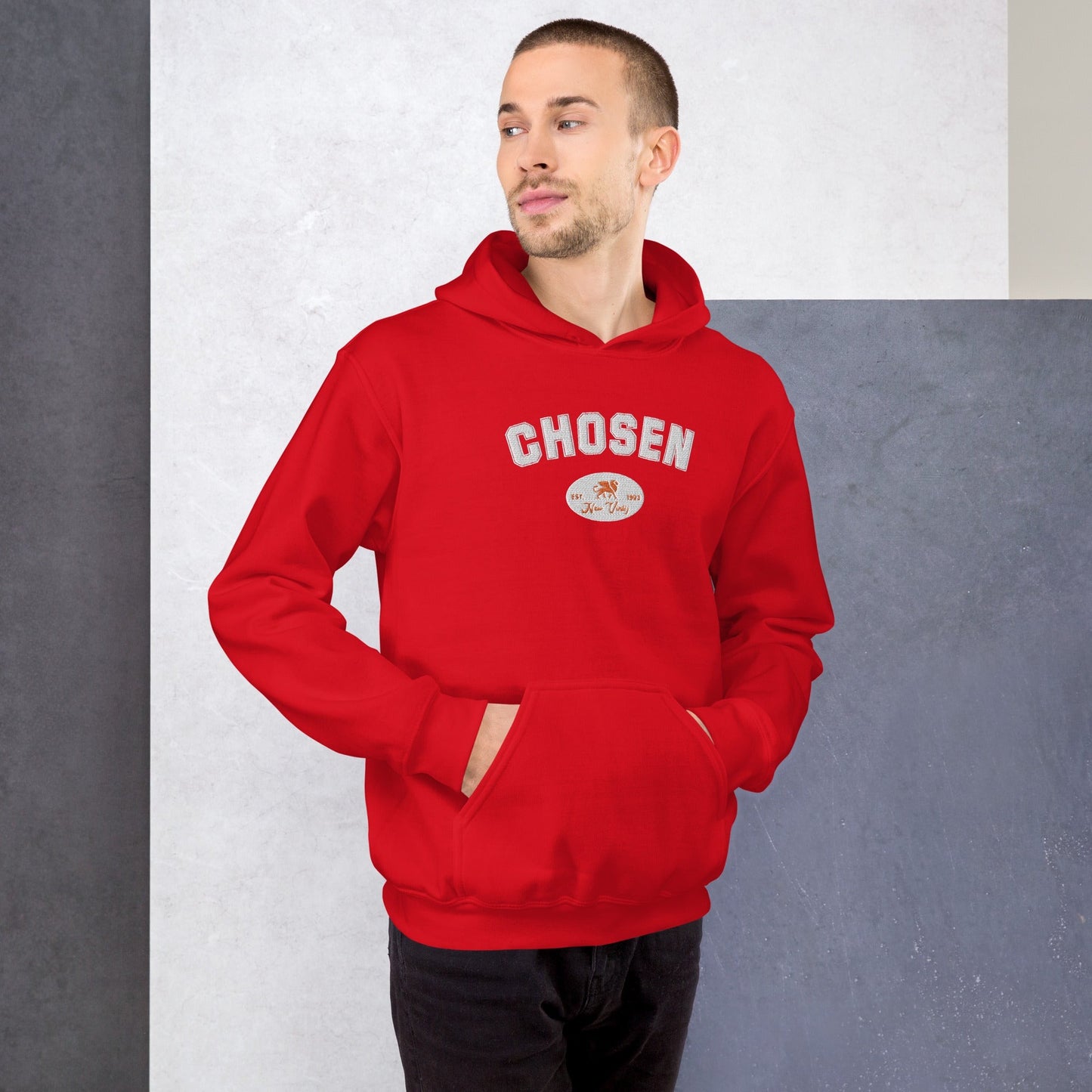 pullover hoodie- chosen