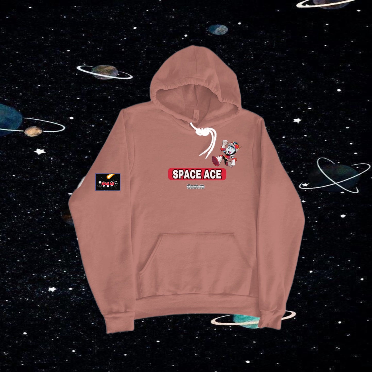 Pullover hoodie- space ace