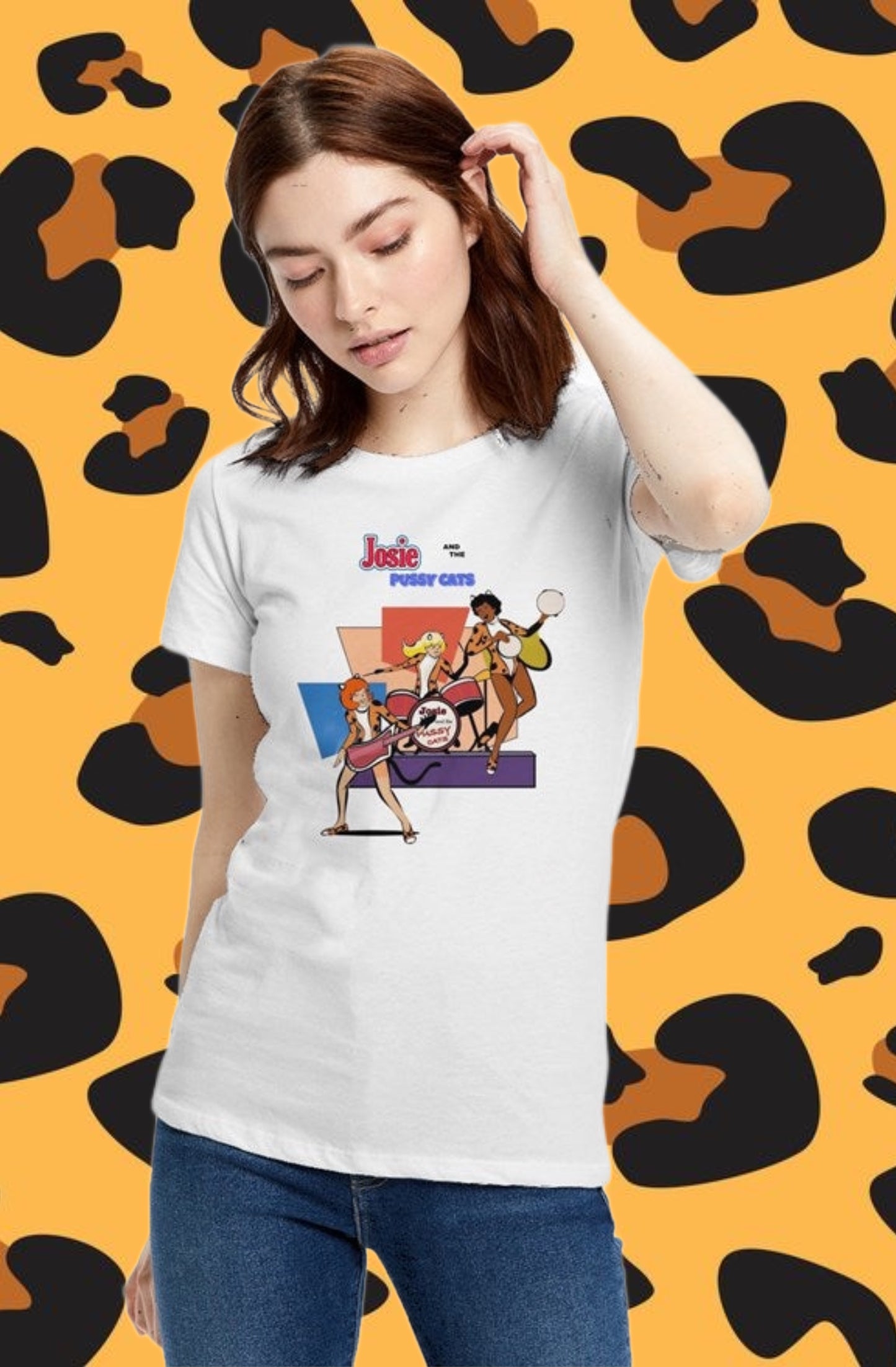 Ladies' T-Shirt- Pussycats
