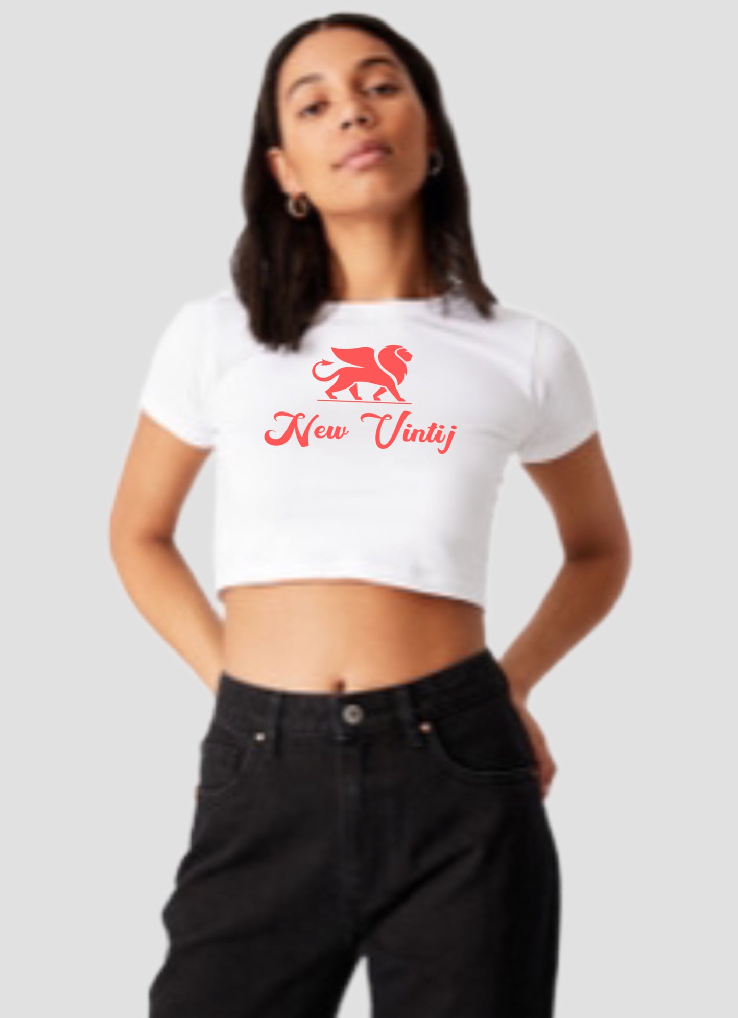 crop tee- logo icon