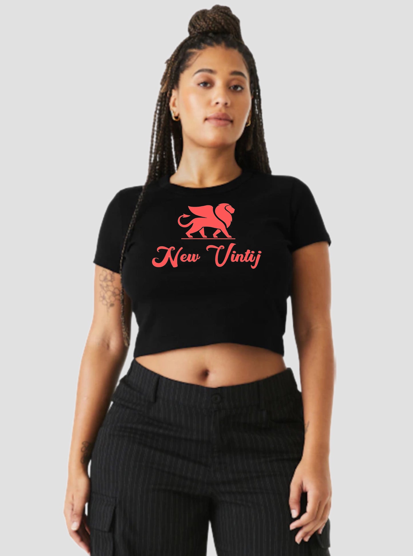 crop tee- logo icon