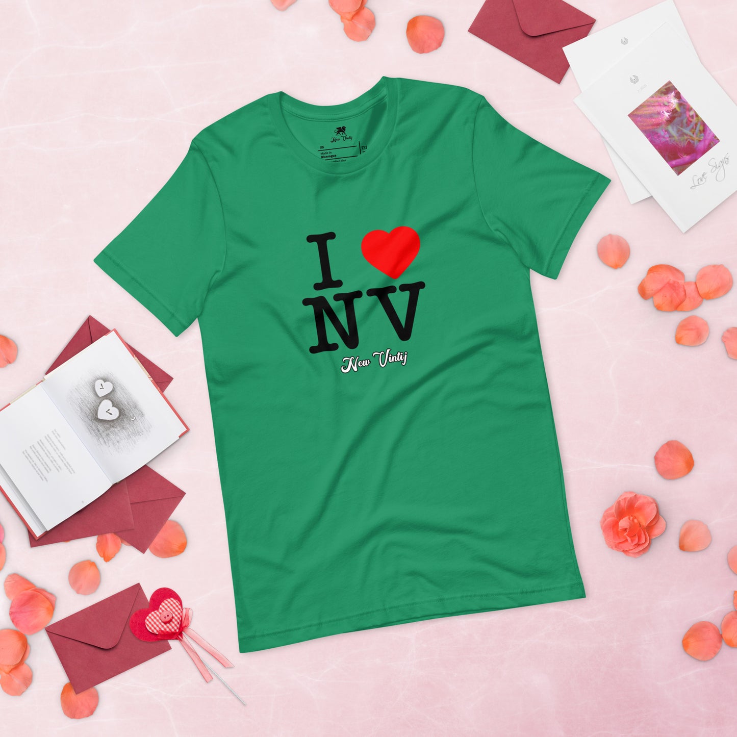 V-day t shirt I love nv
