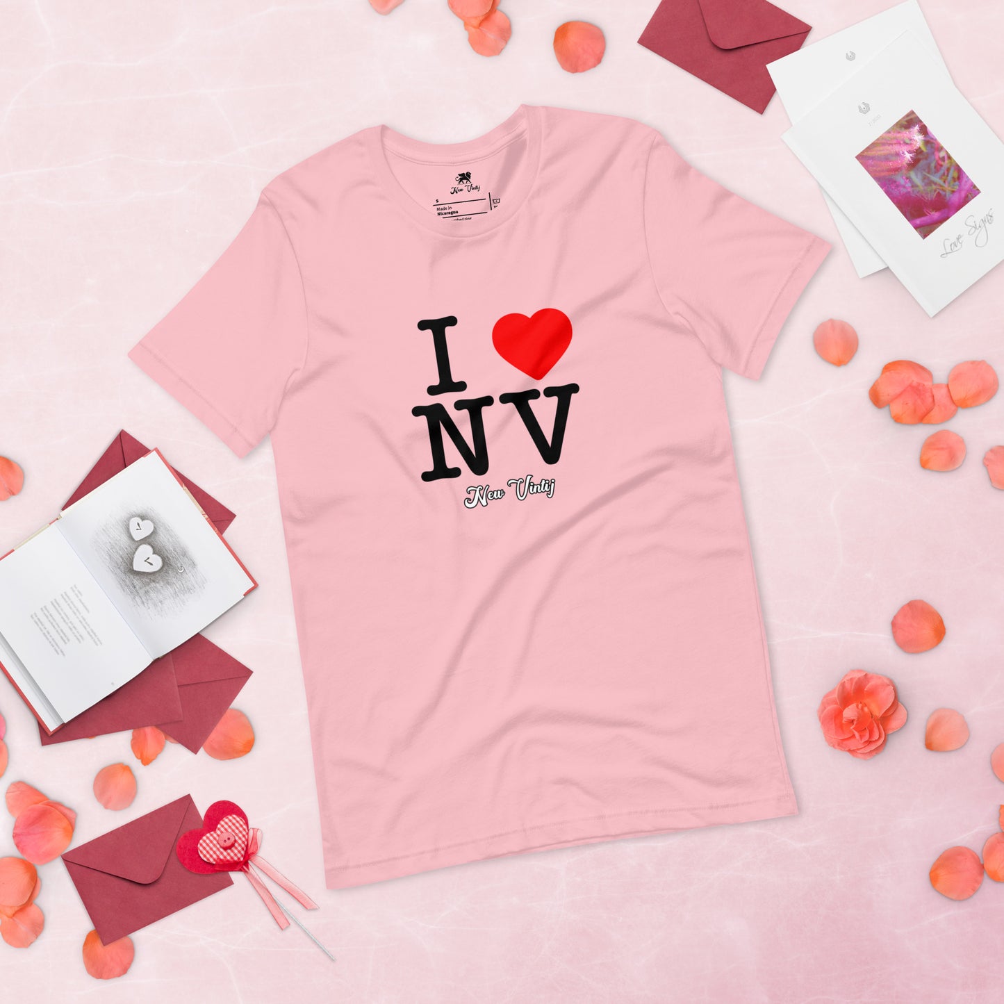 V-day t shirt I love nv