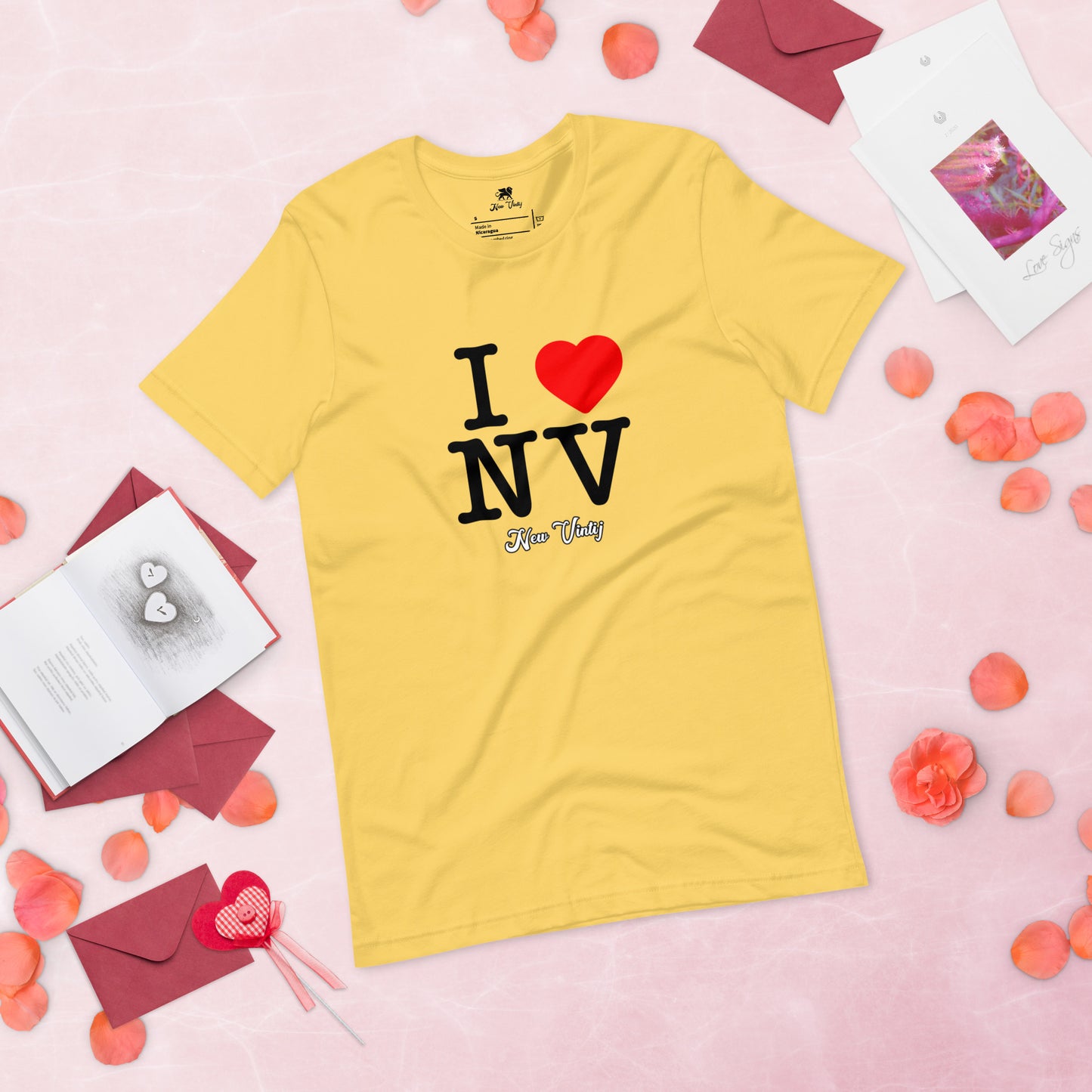 V-day t shirt I love nv