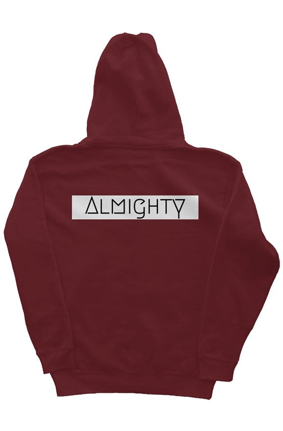 New Vintij zip up hoodie w/ almighty