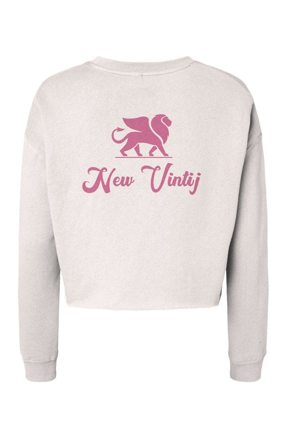 Crop top sweatshirt
