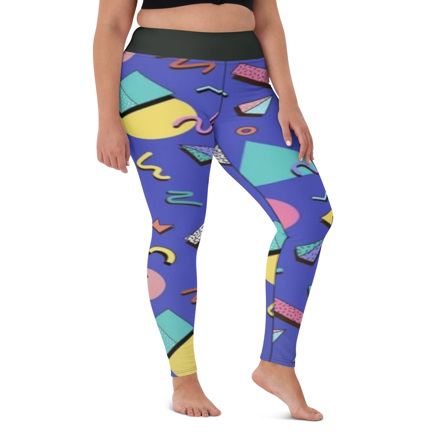 Yoga Leggings pop art