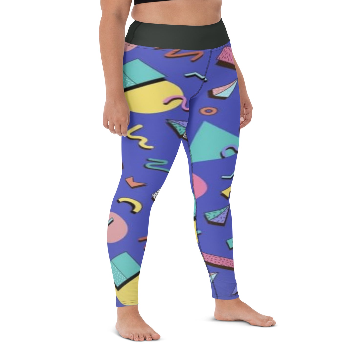 Yoga Leggings pop art