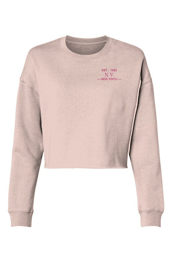 Crop top sweatshirt
