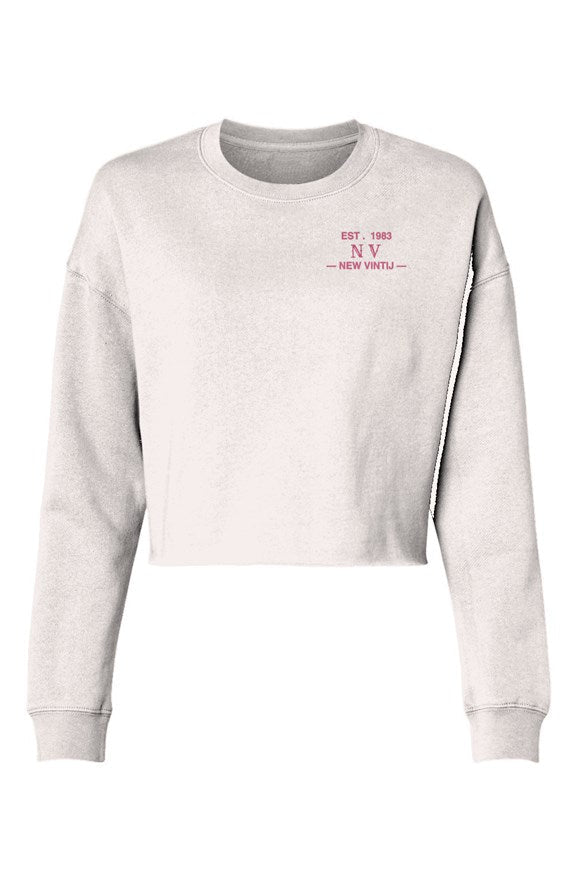 Crop top sweatshirt
