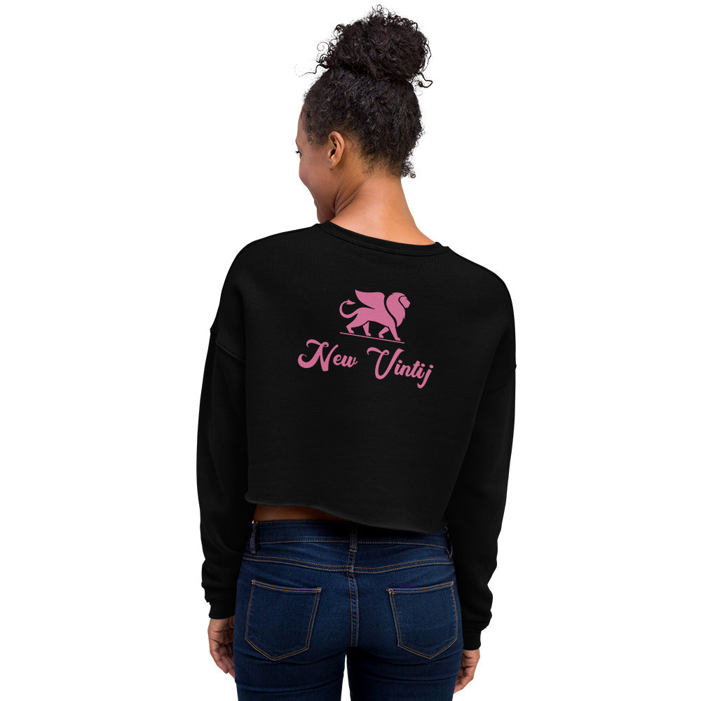 Crop top sweatshirt