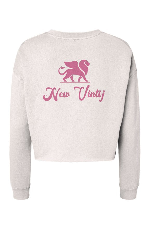 Crop top sweatshirt