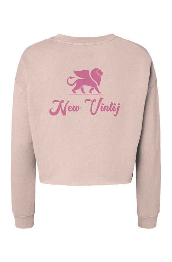 Crop top sweatshirt
