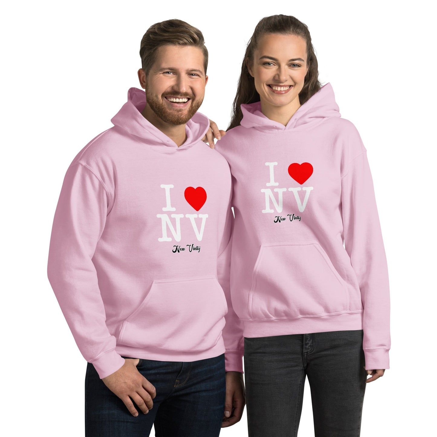 V-day hoodie- I Love NV