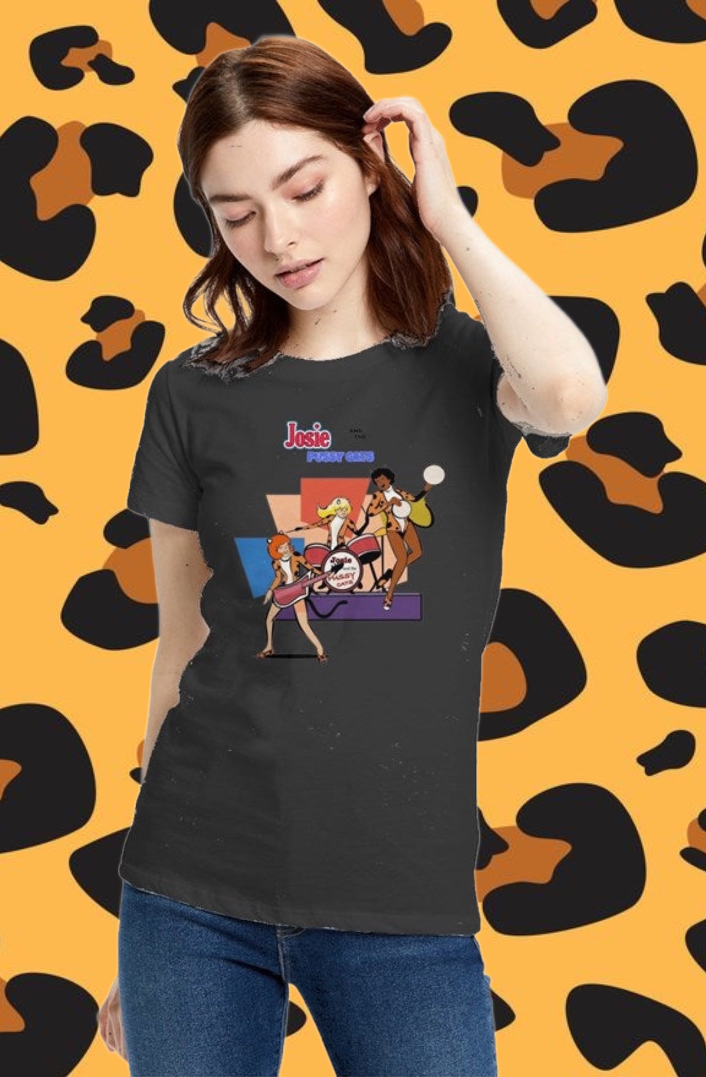 Ladies' T-Shirt- Pussycats