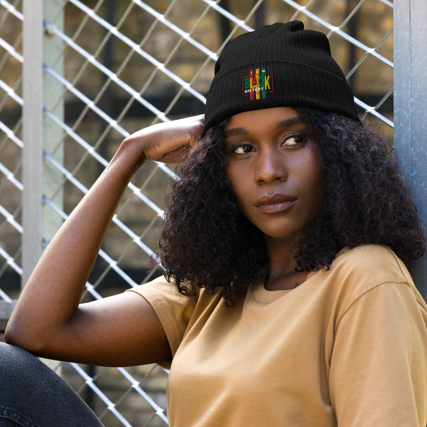 Ribbed beanie- BHM