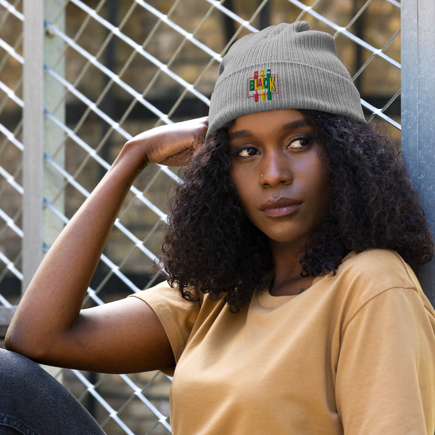 Ribbed beanie- BHM