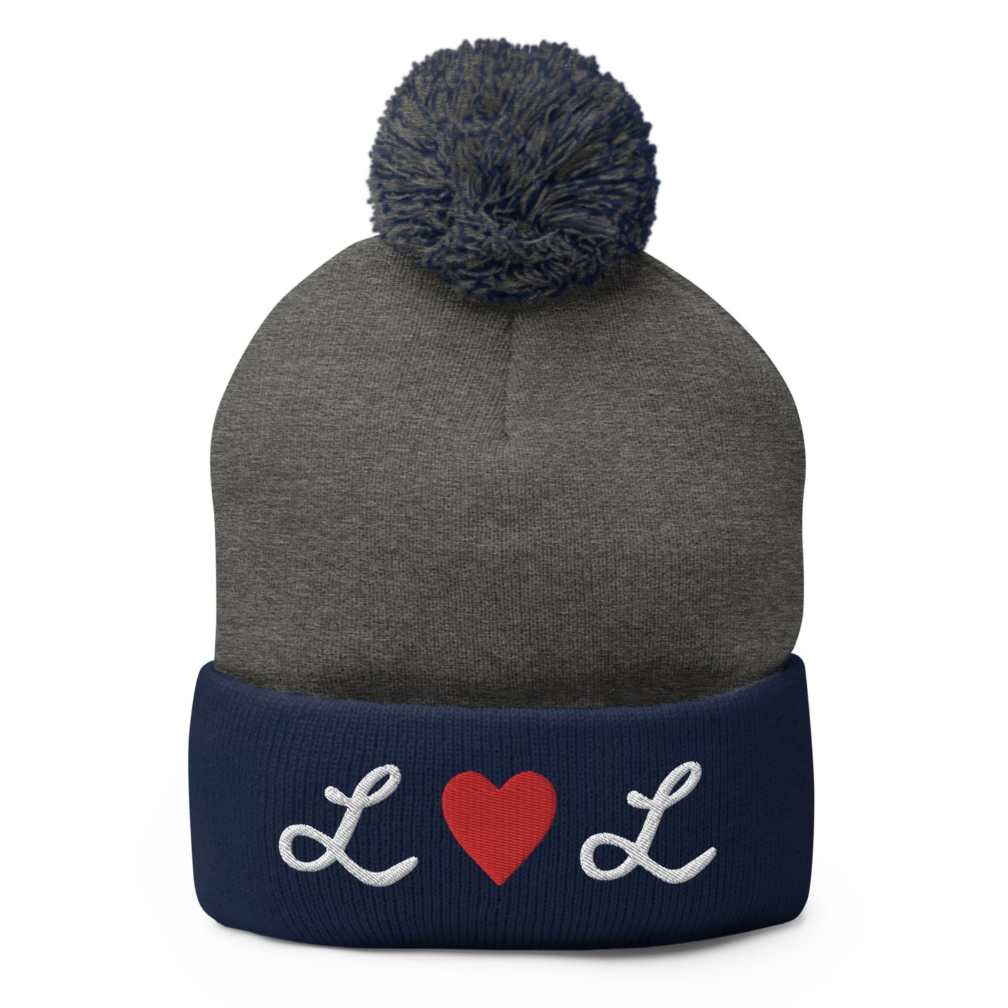 Pom-Pom Beanie- Live Love Laugh !