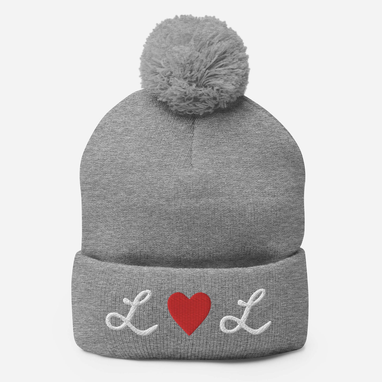 Pom-Pom Beanie- Live Love Laugh !