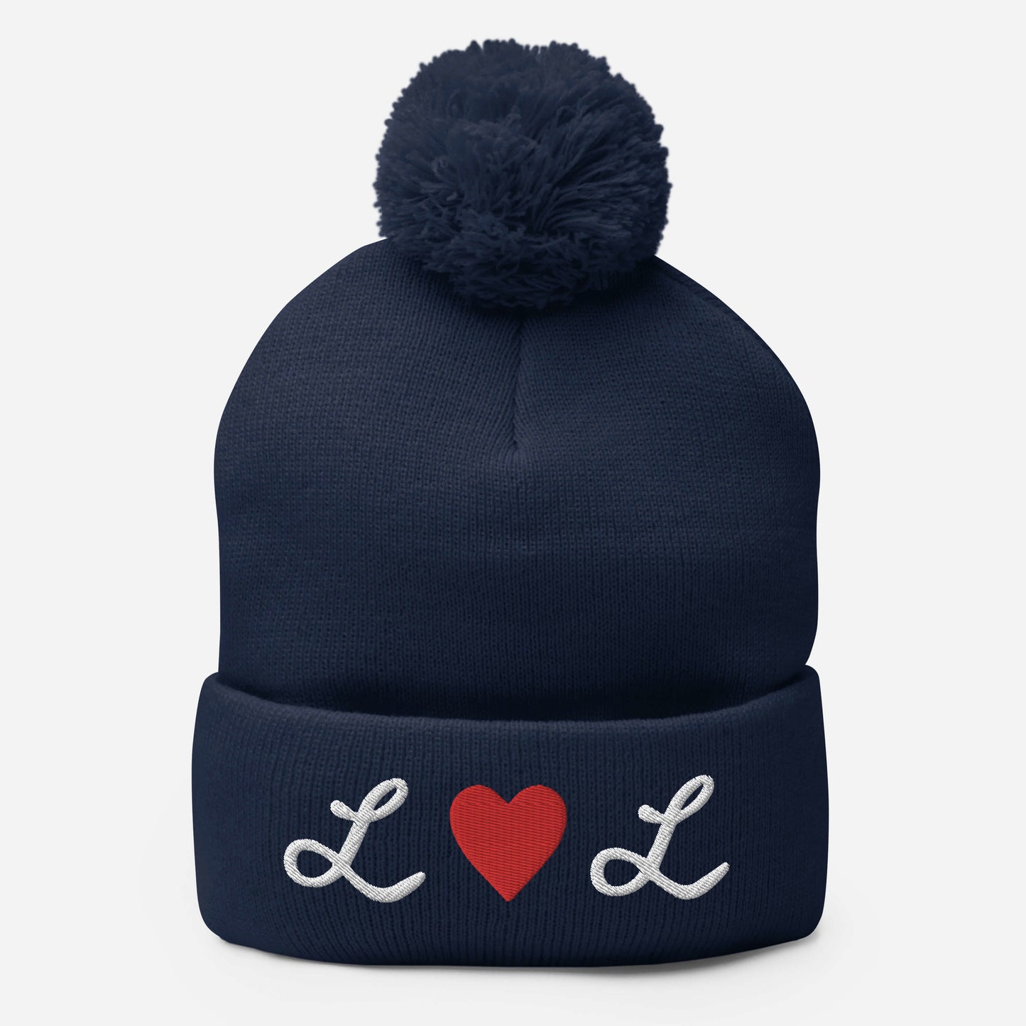 Pom-Pom Beanie- Live Love Laugh !